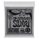 Slinky 9-String Nickel Wound Electric Guitar Strings 9-105 Gauge Extended Set .009, .011, .016, .024, .034, .046, .064, .080, .105 Special-Tempered Tin-Plated Steel+Ni-Pltd Wrapped Hex-Core