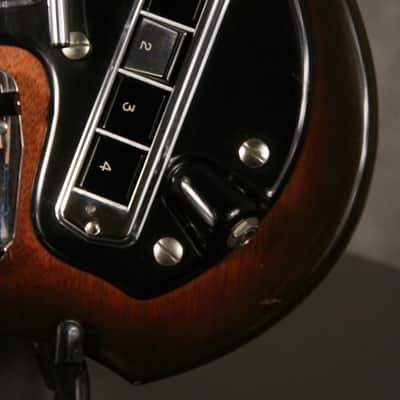 Hagstrom Coronado IV Bass 1960s Sunburst image 5