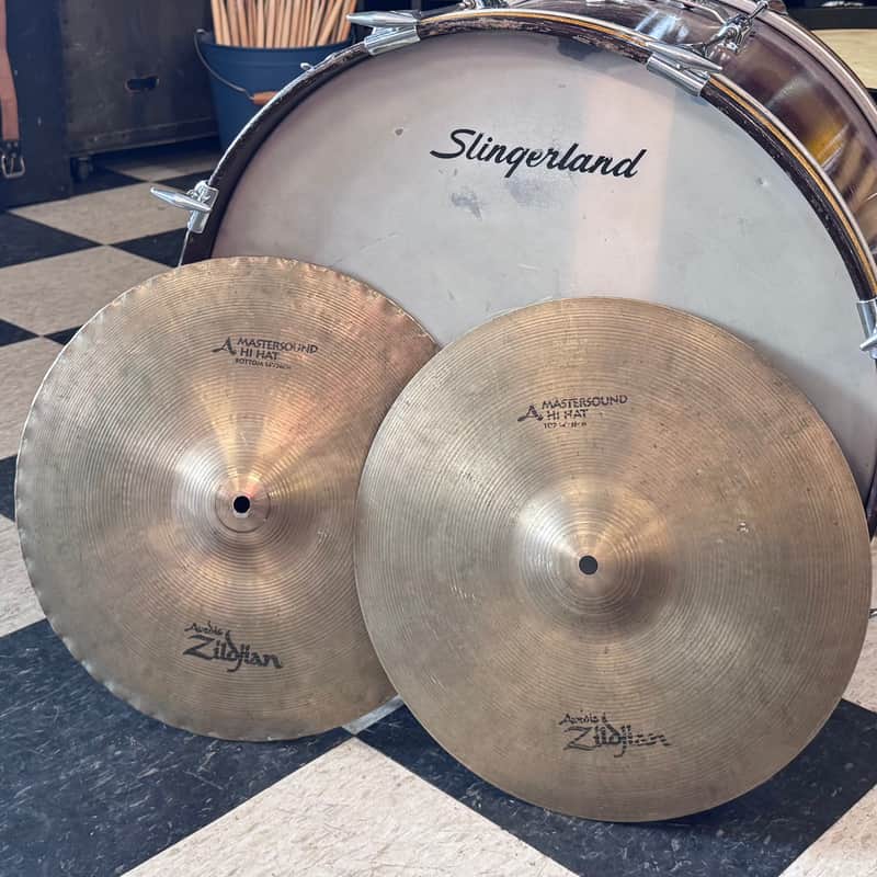 Zildjian Avedis Mastersound 14” Hi Hat Pair image 1