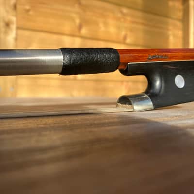 Double Bass French Bow - Pernambuco - Otto Spengler - Amazing Balance image 22
