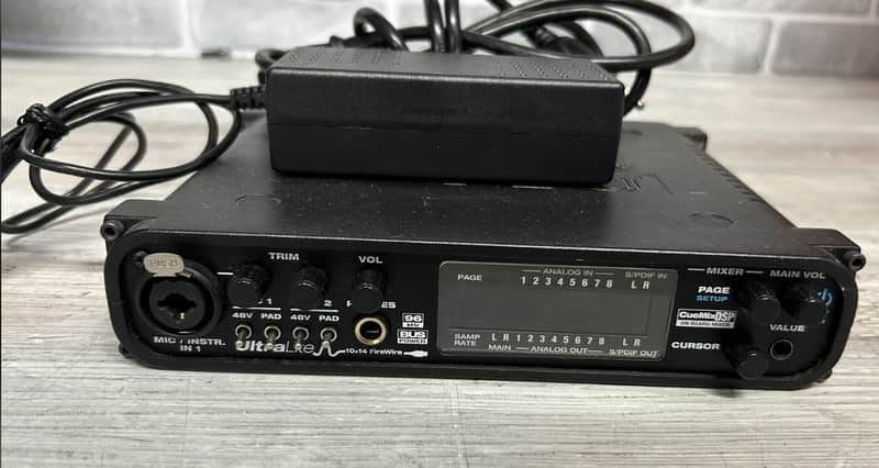 MOTU Ultralite MK1 10 x 14 FireWire 400 Audio Interface with PSU