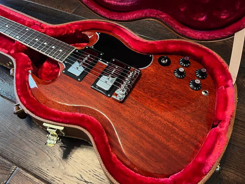 2021 Gibson Tony Iommi (Black Sabbath) SG Special Electric Guitar in Vintage Cherry image 1