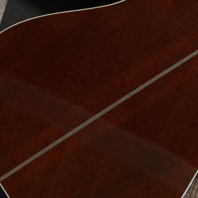 2024 Santa Cruz Vintage Artist Flamed Mahogany Dreadnought Acoustic Guitar Natural + OHSC image 15