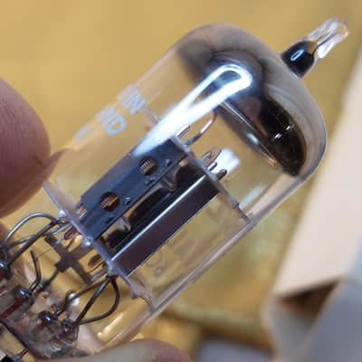 Brimar 6CG7 tNOS AT1000 TESTED Vacuum Tube BVA 6FQ7 divider dual triode 1963-1978 image 7