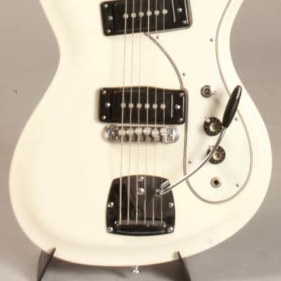 1969 Univox Hi Flier Phase II Model 1800 "Kurt Cobain" Matsumoku Japanese White! Ref. #00422 image 2