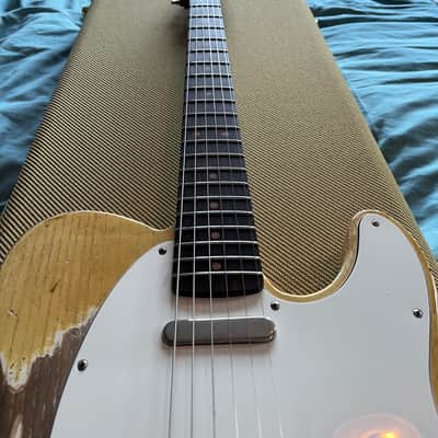 Oswald Guitars Custom OT - hollow body 2021 - closed thinline - Vintage blonde image 4