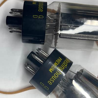 Westinghouse 6L6GC Pair image 3