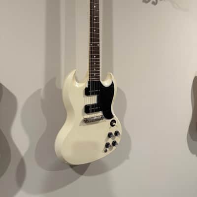 Gibson Custom Shop 1963 SG Special Reissue Antique Polaris White VOS image 3