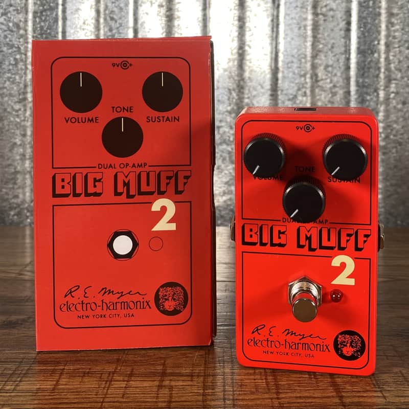 Electro-Harmonix / JHS Nano Big Muff 2 Dual Op-Amp Fuzz | Reverb