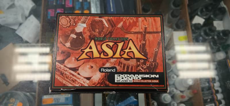 Roland SR-JV80-14 Asia Expansion Board 1990s - Green image 1
