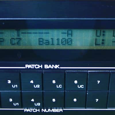 Roland D-550 Digital Piano Sound Module 1987 - Black image 6