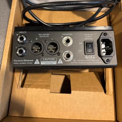 USED Seymour Duncan PowerStage 100 Stereo 2-Channel 100-Watt Pedalboard Guitar Power Amp - Black image 3