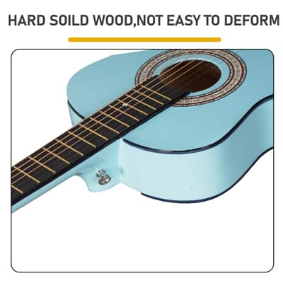 🎸Kids/Children/Junior/Travel 30 Inch Acoustic Guitar +Soft Case/Gig Bag +Tuner +Strap +Picks!🎸 image 2
