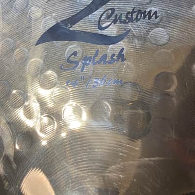 Tommy Lee's, Mötley Crüe Zildjian - 14" Z Custom Splash Cymbal 782g 2005 - Brilliant image 8