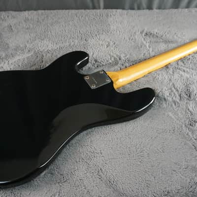 Heart Man Suzuki Precision/Musicmaster Style Bass 1970s - Black image 12
