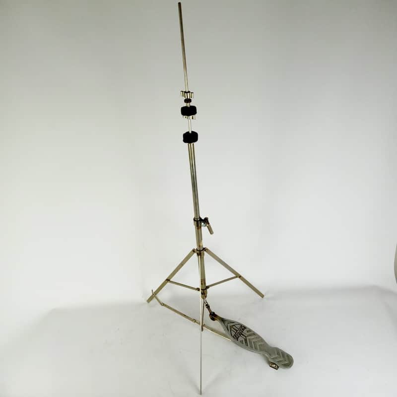 Gretsch 50s Broadkaster Hi-Hat Cymbal Stand #4843 Nickel Direct-Pull Vintage USA image 1