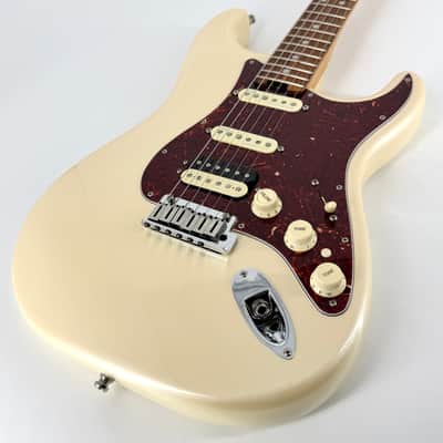 2016 Fender American Elite HSS Shawbucker Stratocaster – Olympic Pearl image 2