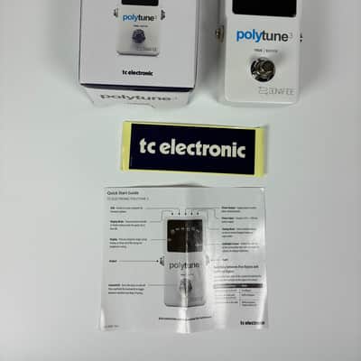 Immagine TC Electronic Polytune 3 Polyphonic Tuner Pedal - Excellent Condition with Box and Documents - 2