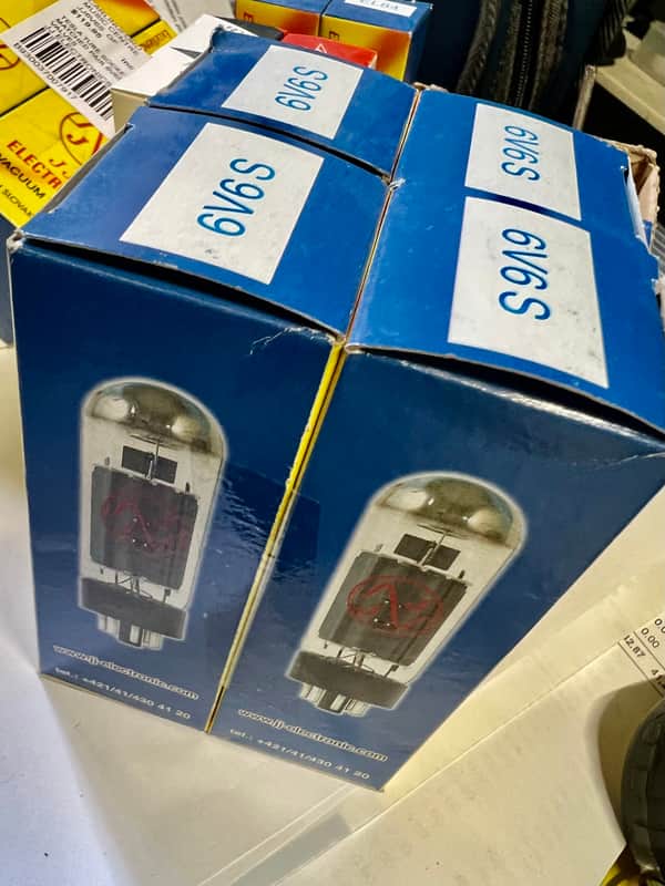 Jj Electronic 6V6S Power Tubes Matched Quad image 1