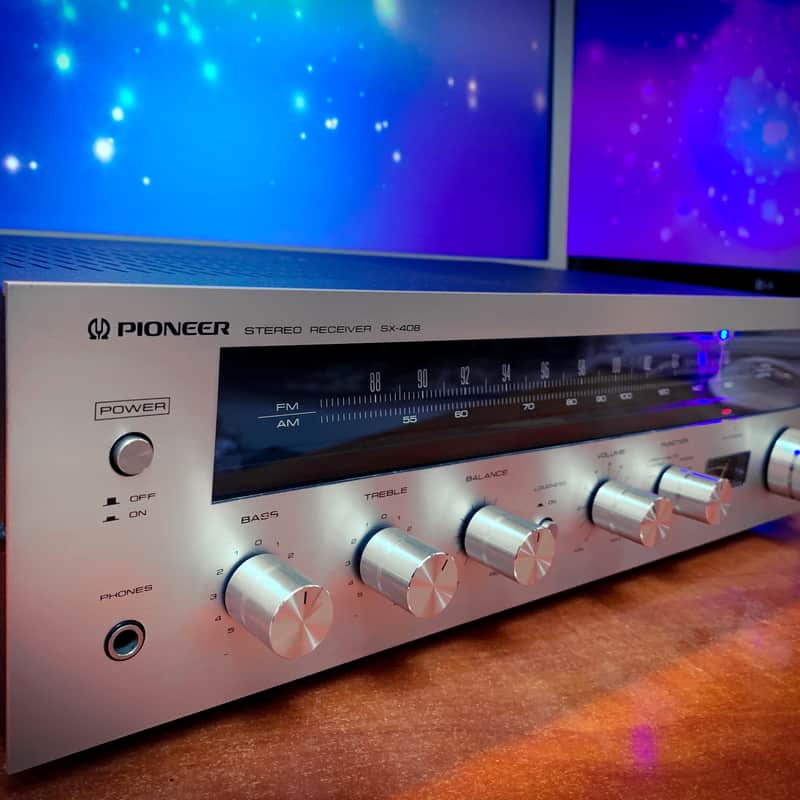 1988 Pioneer SX-408 Black