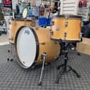 PDP Concept Classic 3pc Maple Shell Pack, Natural with Walnut Hoops