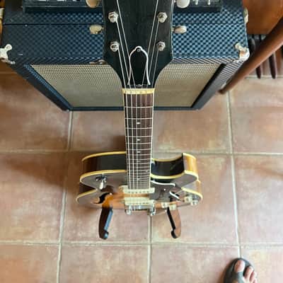 1957 Guild T-100D Slim Jim Thinbody Archtop Starfire electric guitar and HSC image 6