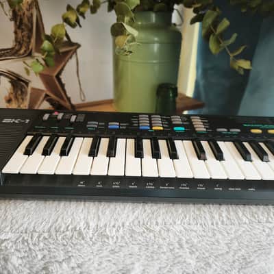 Casio SK-1 32-Key Sampling Keyboard 1986 - Black image 3
