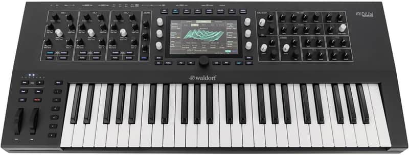 Waldorf Iridium Keyboard 49-Key 16-Voice Digital Synthesizer image 1
