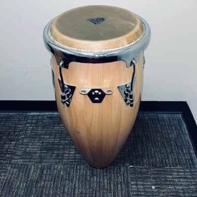LP Aspire Congas Pair Natural w/ Double Stand image 6
