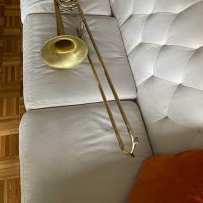 COURTOIS 410GM Professional Trombone - Amazing sound! Great condition! RARE! image 10