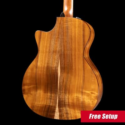 Taylor 724ce Grand Auditorium Acoustic/Electric Guitar with Hardshell Case image 2