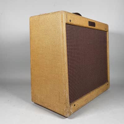 1958 Fender 5F2-A Princeton Tweed 1x8" Guitar Combo Amp image 4