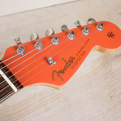 Fender Custom Shop 1960 Stratocaster 1997 John Page Fiesta Red w/ OHSC, COA, Case Candy image 6