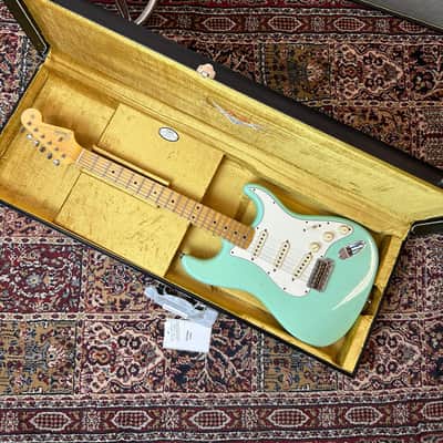 Fender Custom Shop Postmodern Strat Maple Journeyman 2024 - Aged Surf Green image 11