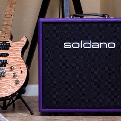Soldano SLO-30 2-Channel 30-Watt 1x12" Guitar Combo 2023 - Present - PURPLE image 7