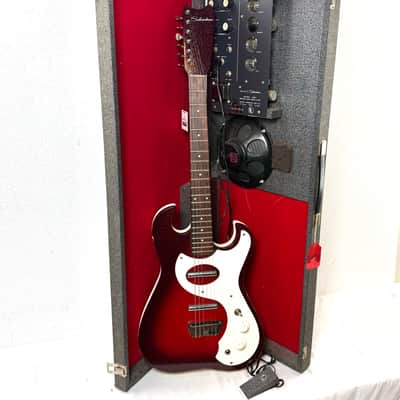 Silvertone 1457 Amp in Case w/ Footswitch 1960's - Sparkle Burst image 1