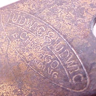 Rare Ludwig Accessory or Cymbal Arm, Brass Finish - 1920's image 2