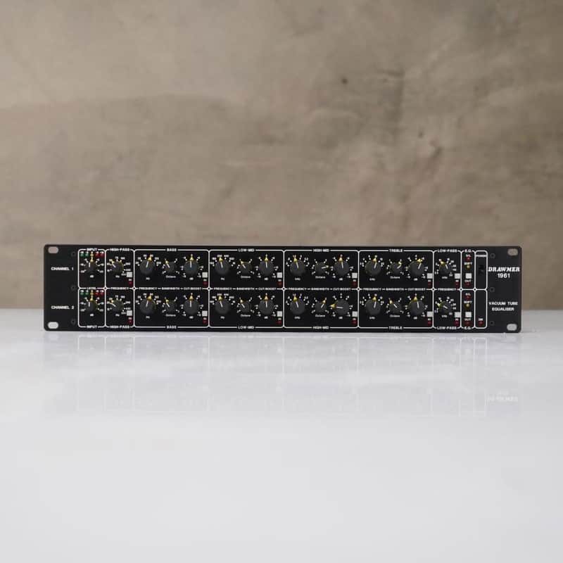 Drawmer 1961 2ch Vacuum Tube Equaliser w/ Mogami Gold Cables! #58832 image 1