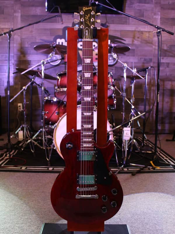 1994 Gibson Les Paul Studio with Ebony Fretboard - Wine Red, with original case image 1