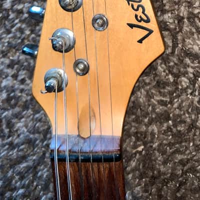 1980’s Vester Evh style Stage series shredder style electric guitar made in japan Strat head  1980’s image 3