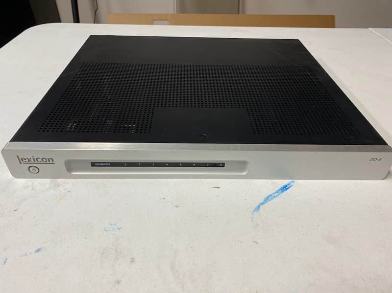 Lexicon DD-8 Multi-Room 8 Channel Home Theater Audio Amplifier 125W x 8
