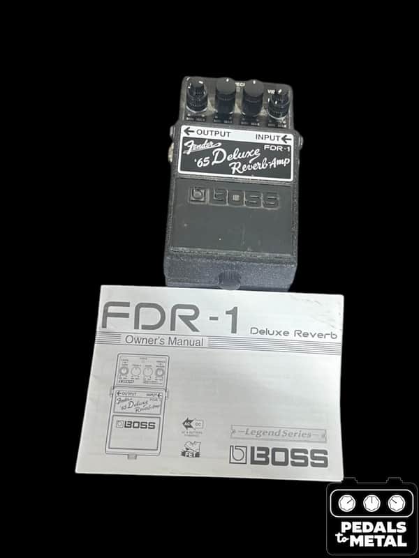 Boss FDR-1 Fender '65 Deluxe Reverb-Amp 2007 - 2012 - Black - X17711 image 1