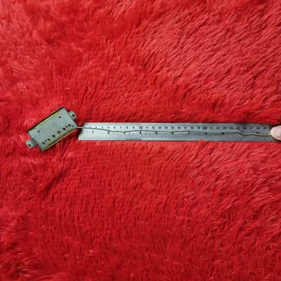 Unknown Brand Pair of Chrome Covered "Faux Buckers" Humbuckers - Possibly 1970's - 2000's - 2.98K and 3.06K - Ceramic Magnet - 49.5mm Pole Spacing - Possibly From Japan MIJ image 18