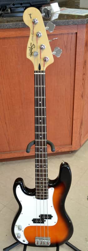 Squier by Fender P-Bass Precision Bass 4-String Bass Guitar (Left-Handed) image 1