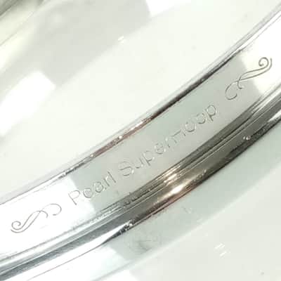Pearl 8" 5-Lug Masterworks Super Hoop2/II 2.3mm Chrome-Steel Tom Drum Batter Rim image 2