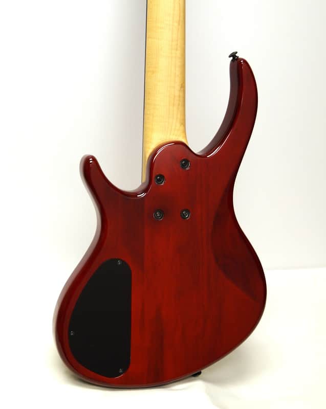 Tobias Toby Deluxe V 5-String Electric Bass Guitar - Trans Red