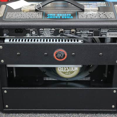 Fender '68 Custom Pro Vibro Champ Reverb 5-Watt 1x10" Guitar Combo 2021 - Present - Black image 3
