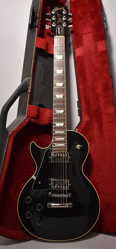 1989 Gibson Les Paul Standard Lefty Left Handed Ebony w/OHSC image 1