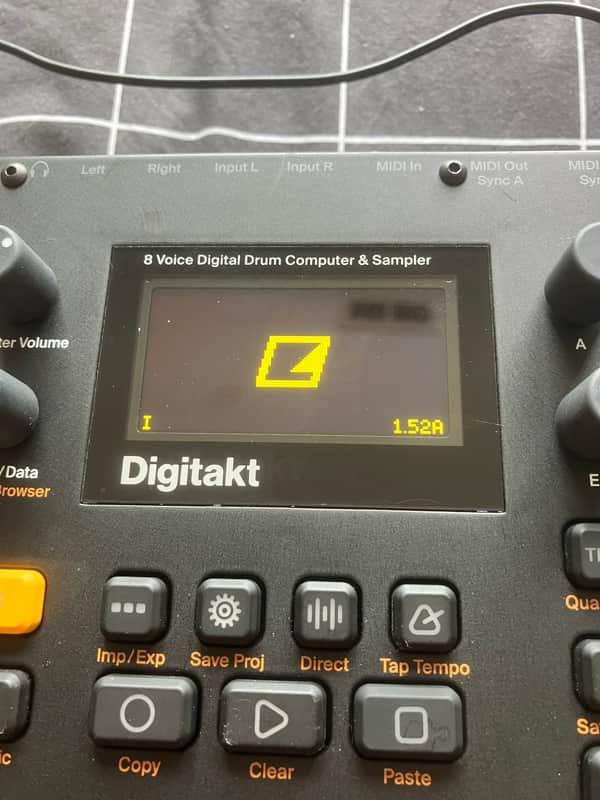 Elektron Digitakt 2017 - 2024 - Black image 1