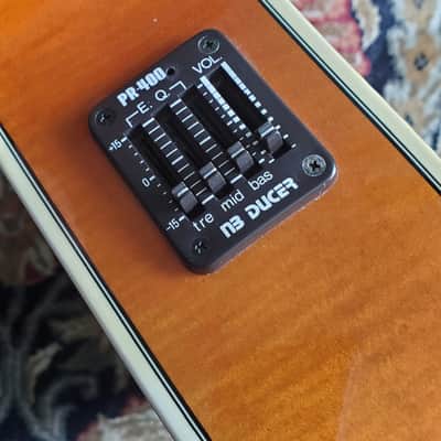 Alvarez Yairi DY87-12VS 12 string acoustic electric guitar - DY Flamed Vintage Sunburst image 8